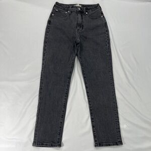 Madewell 26x27 Womens‎ 26 Black Curvy Perfect Vintage Jean High Rise Denim